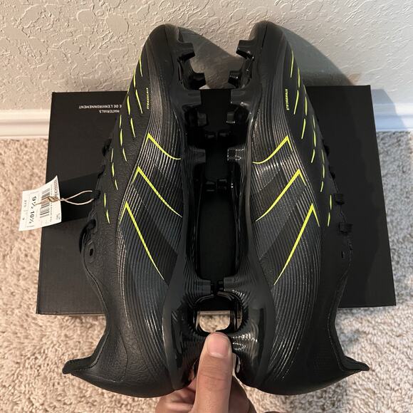 Adidas Predator League FT FG/MG Soccer Cleats Men Size 9.5 Black JI1118 NWT